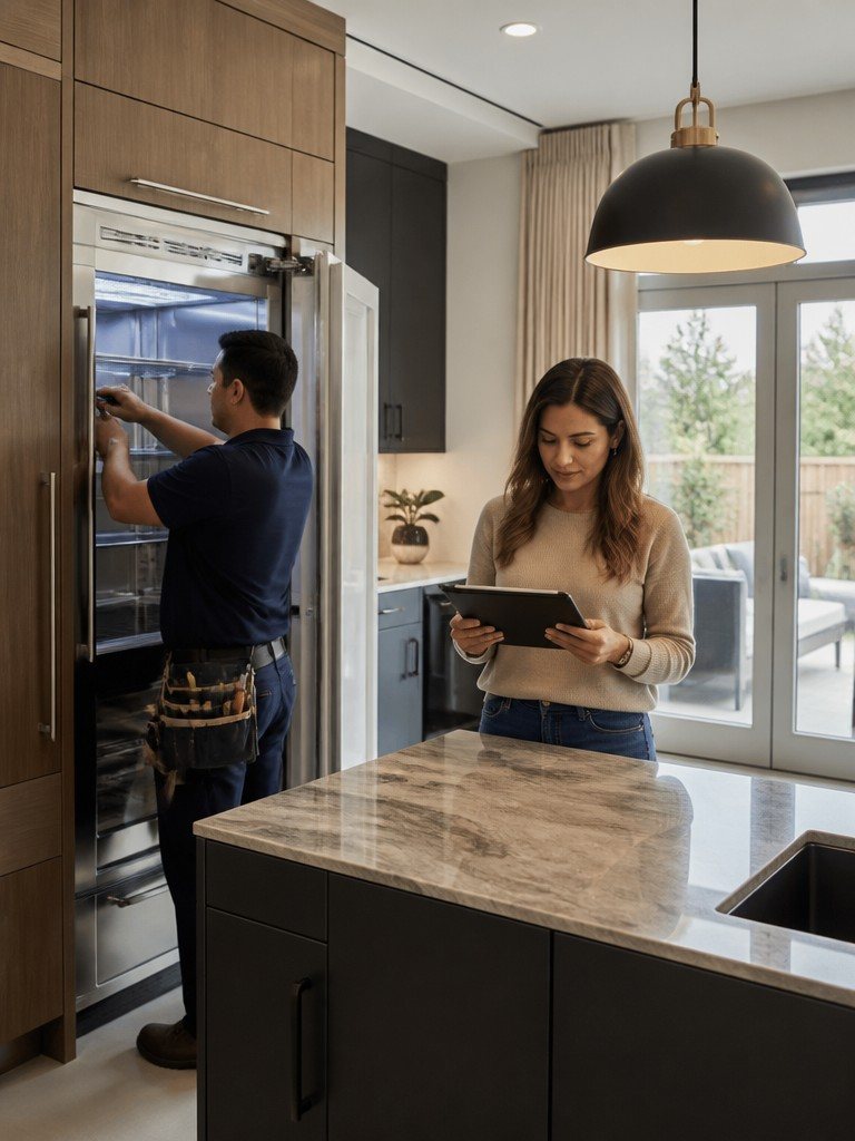 KitchenAid appliance repair service area — Houston